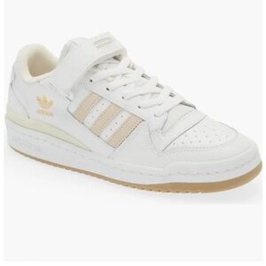 Adidas Forum Low White Beige Sneakers Size 6 Women’s